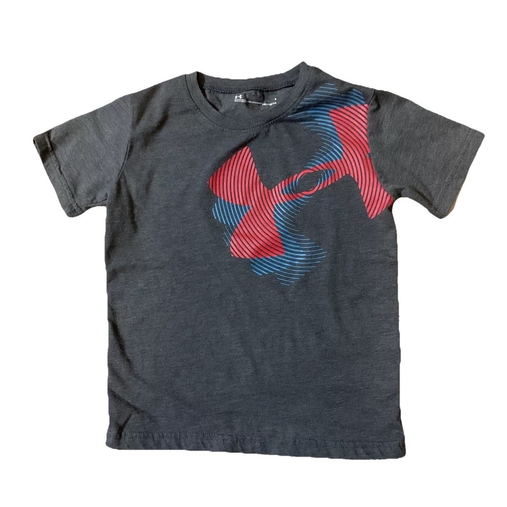 Under Armour Heat Gear T Shirt Boys Size 6